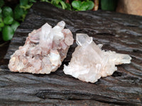 Natural Mixed Quartz Clusters x 35 From Madagascar