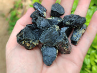 Natural Black Tourmaline Specimens x 2.5 Kg Lot From Zimbabwe