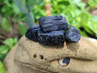 Natural Black Tourmaline Specimens x 2.5 Kg Lot From Zimbabwe