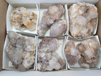 Natural Spirit Quartz Clusters x 9 From Boekenhouthoek, South Africa