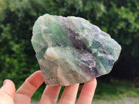 Natural Watermelon Fluorite Cobbed Specimens x 4 From Uis, Namibia