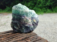 Natural Watermelon Fluorite Cobbed Specimens x 4 From Uis, Namibia