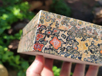 Hand Made Snakeskin Jasper Jewellery Box x 1 From Australia