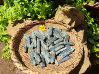 Natural Kyanite Crystal Specimens x 77 From Zimbabwe