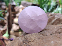 Polished Rose Quartz Palm Stones x 12 From Madagascar