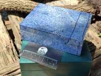 Hand Made Dumortierite Jewellery Box - Sold Per Item - From Mozambique