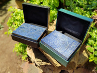 Hand Made Dumortierite Jewellery Box - Sold Per Item - From Mozambique