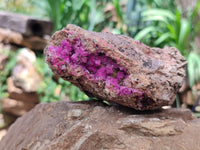 Natural Salrose Cobaltion Dolomite Specimens x 3 From Kakanda, Congo