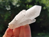 Natural White Quartz Clusters x 15 From Madagascar