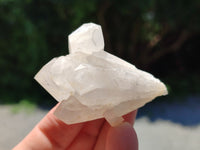 Natural White Quartz Clusters x 15 From Madagascar