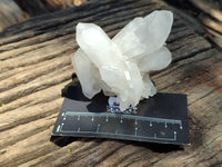 Natural White Quartz Clusters x 15 From Madagascar