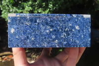 Hand Made Dumortierite Jewellery Box x 1 From Southern Africa