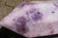 Polished Double Terminated Lepidolite Points x 4 From Zimbabwe