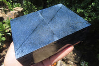 Hand Made Dumortierite Jewellery Box - Sold Per Item - From Mozambique