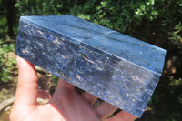 Hand Made Dumortierite Jewellery Box - Sold Per Item - From Mozambique