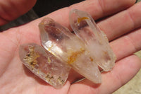 Natural Clear Quartz Crystals x 2 Kg Lot From Zambia