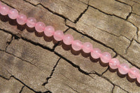 Hand Made Rose Quartz Egyptian Choker Necklace - Sold per Item - From Namibia