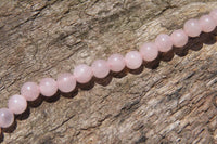 Hand Made Rose Quartz Egyptian Choker Necklace - Sold per Item - From Namibia