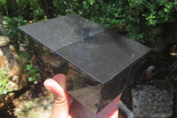 Hand Made Jet Lignite Jewellery Box x 1 From Swaziland