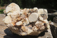 Natural Smokey Quartz On Aegirine Specimens x 2 From Malawi