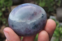 Polished Lepidolite Palm Stones x 24 From Madagascar