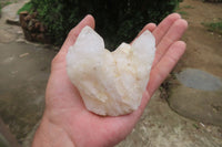 Natural Cascading Candle Quartz Clusters x 6 From Antsirabe, Madagascar