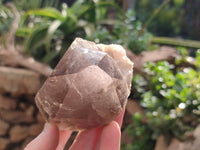 Natural Aegirine & Smokey Quartz Specimens x 2 From Zomba, Malawi