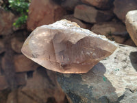 Natural Aegirine & Smokey Quartz Specimens x 2 From Zomba, Malawi