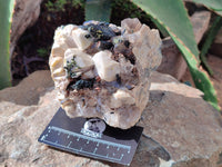 Natural Aegirine & Smokey Quartz Specimens x 2 From Zomba, Malawi