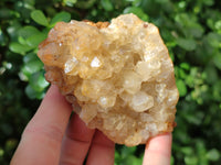 Natural Limonite Quartz Clusters x 6 From Solwezi, Zambia