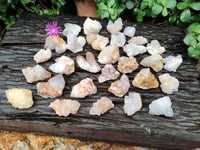 Natural Mixed Spirit Quartz Specimens x 70 From Boekenhouthoek, South Africa