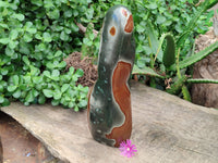 Polished Polychrome Jasper Standing Free Form x 1 From Madagascar