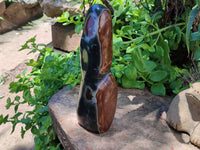 Polished Polychrome Jasper Standing Free Form x 1 From Madagascar