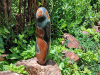 Polished Polychrome Jasper Standing Free Form x 1 From Madagascar