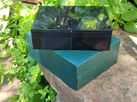 Hand Made Jet Lignite Jewellery Box x 1 From Swaziland