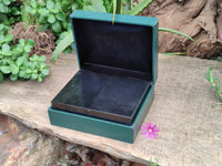 Hand Made Jet Lignite Jewellery Box x 1 From Swaziland