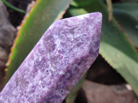 Polished Lepidolite with Pink Rubellite Tower x 1 From Ambatondrazaka, Madagascar