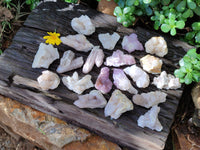 Natural Spirit Quartz Specimens x 20 From Boekenhouthoek, South Africa