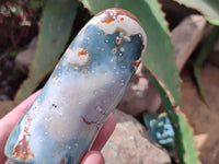 Polished Polychrome Jasper Standing Free Forms x 6 From Madagascar