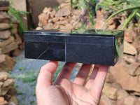 Hand Made Jet Lignite Jewellery Box x 1 From Swaziland