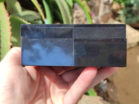 Hand Made Jet Lignite Jewellery Box x 1 From Swaziland