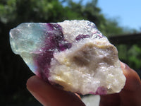 Natural Watermelon Fluorite Cobbed Specimens x 3 Kg Lot From Uis, Namibia