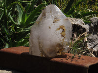 Polished Smokey Window Quartz Crystal x 1 From Madagascar