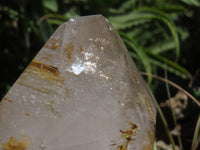 Polished Smokey Window Quartz Crystal x 1 From Madagascar