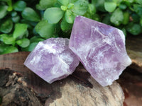 Natural Jacaranda Amethyst Crystals x 12 From Zambia