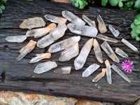 Natural Clear Quartz Crystals x 32 From Zimbabwe