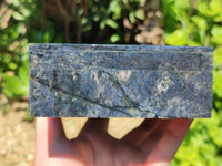 Hand Made Dumortierite Jewellery Box x 1 From Mozambique