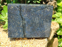 Hand Made Dumortierite Jewellery Box x 1 From Mozambique