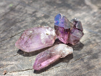 Natural Amethyst Quartz Crystals x 70 From Chiredzi, Zimbabwe