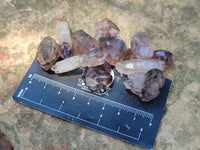 Natural Amethyst Quartz Crystals x 70 From Chiredzi, Zimbabwe